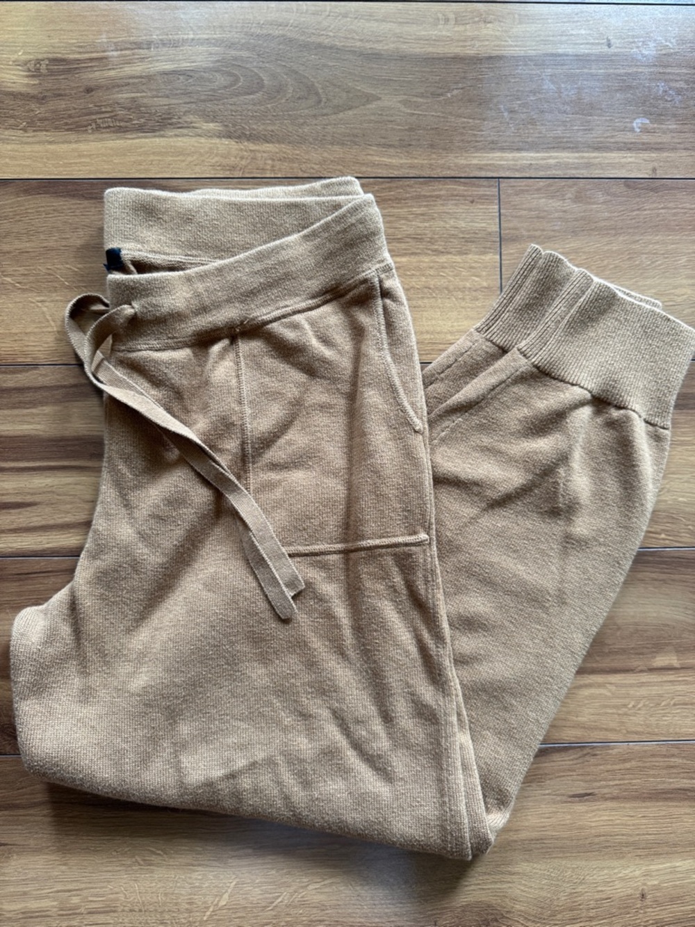 J.Crew Caramel Cashmere Jogger Pants M